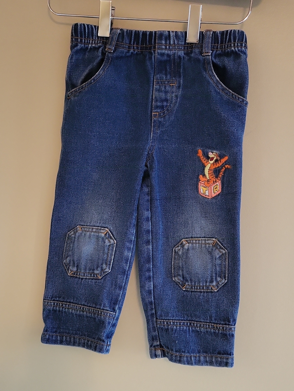 Vintage Tigger embrodiered jeans